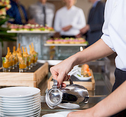 Café Genuss, Events, Catering, Eigener Kaffee, Ammerland-Klinik, Wandelhalle Bad Zwischenahn