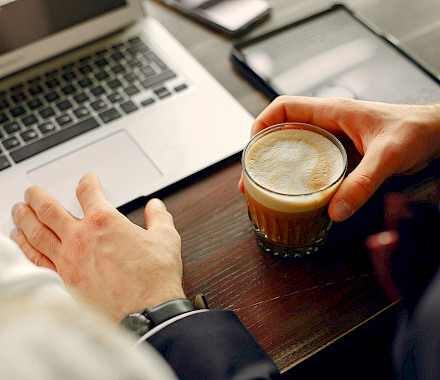 Café Genuss, Events, Catering, Eigener Kaffee, Ammerland-Klinik, Wandelhalle Bad Zwischenahn